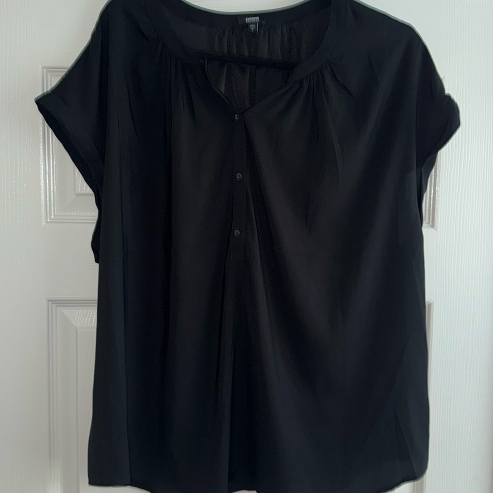 Express Black XL Blouse 2024